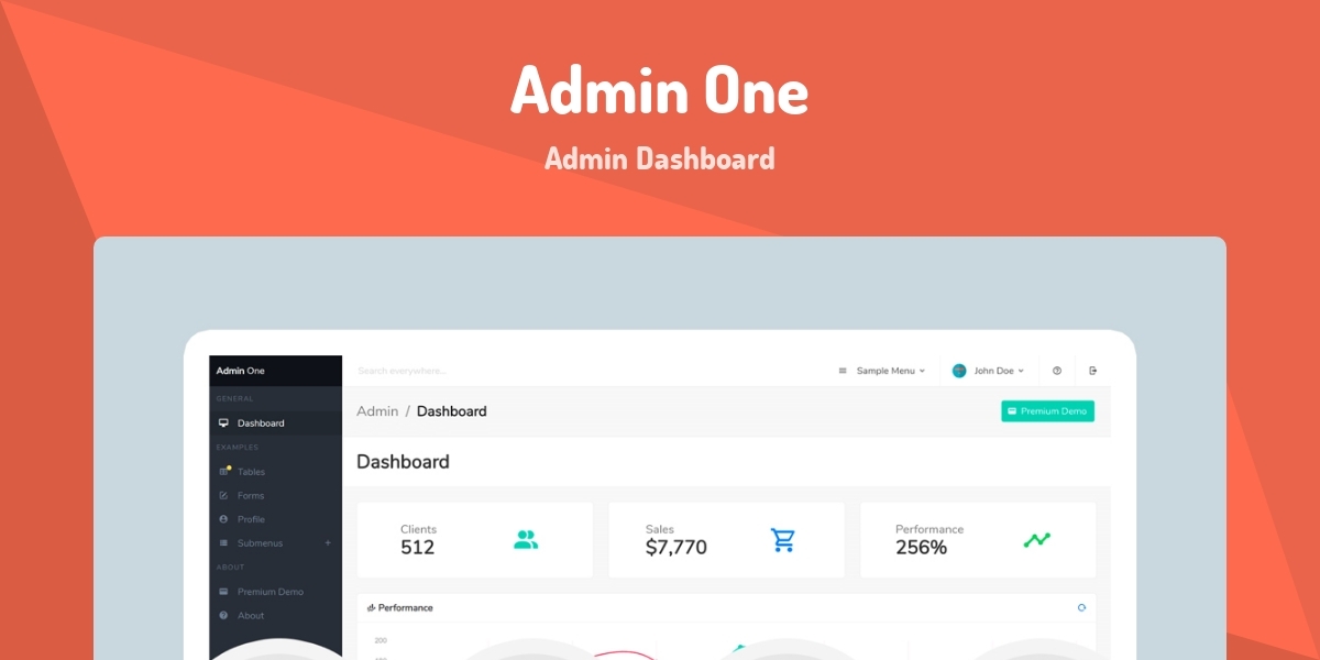 Admin One - Admin Dashboard - Made with Laravel