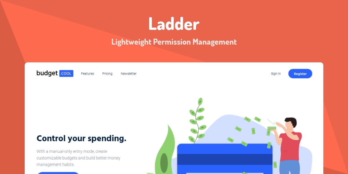 Ladder lightweight permission management made with laravel