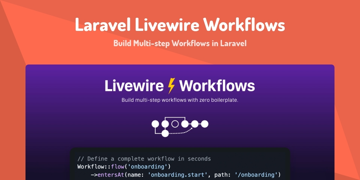Laravel Livewire Workflows - Build Multi-step Workflows in Laravel ...