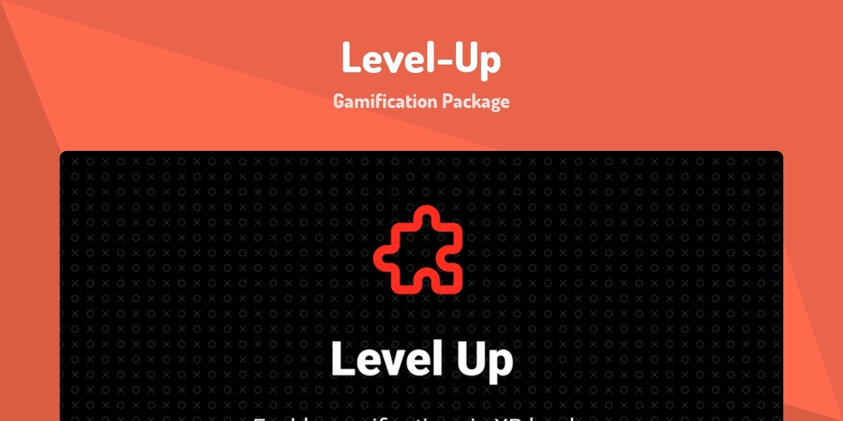Level-Up - Gamification Package - Made with Laravel