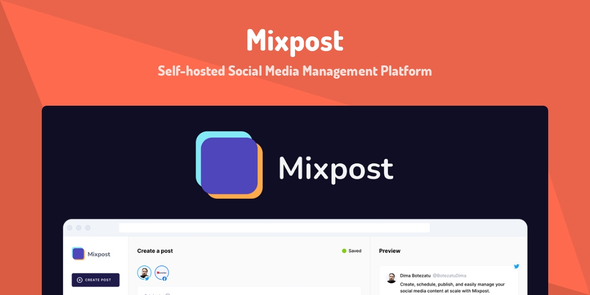 Mixpost - Self-hosted Social Media Management Platform - Made with Laravel