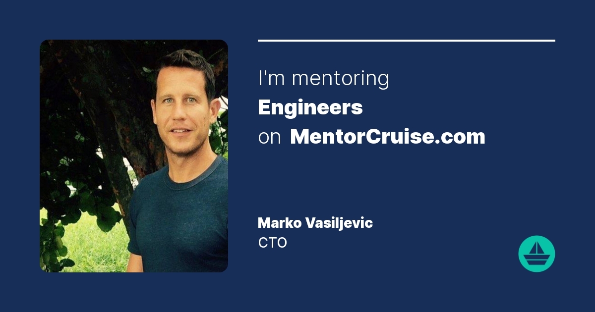 Marko Vasiljevic - Career Growth Mentor on MentorCruise