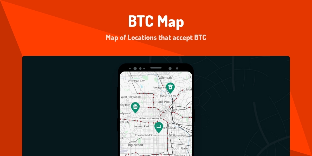 BTC Map - Map of Locations that accept BTC - Made with Svelte