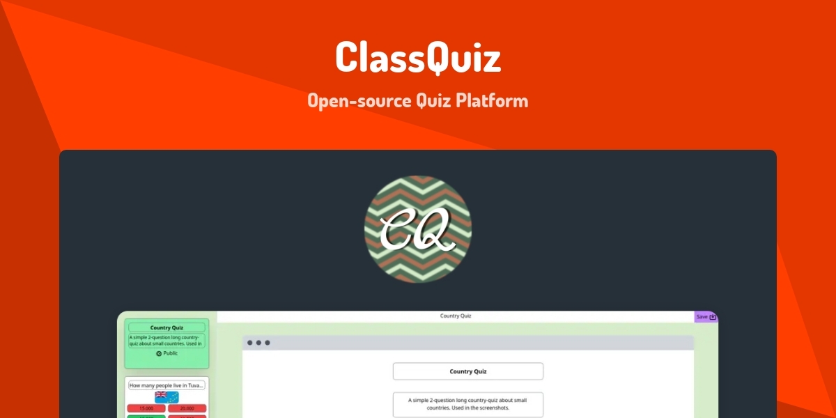 ClassQuiz - Open-source Quiz Platform - Made with Svelte