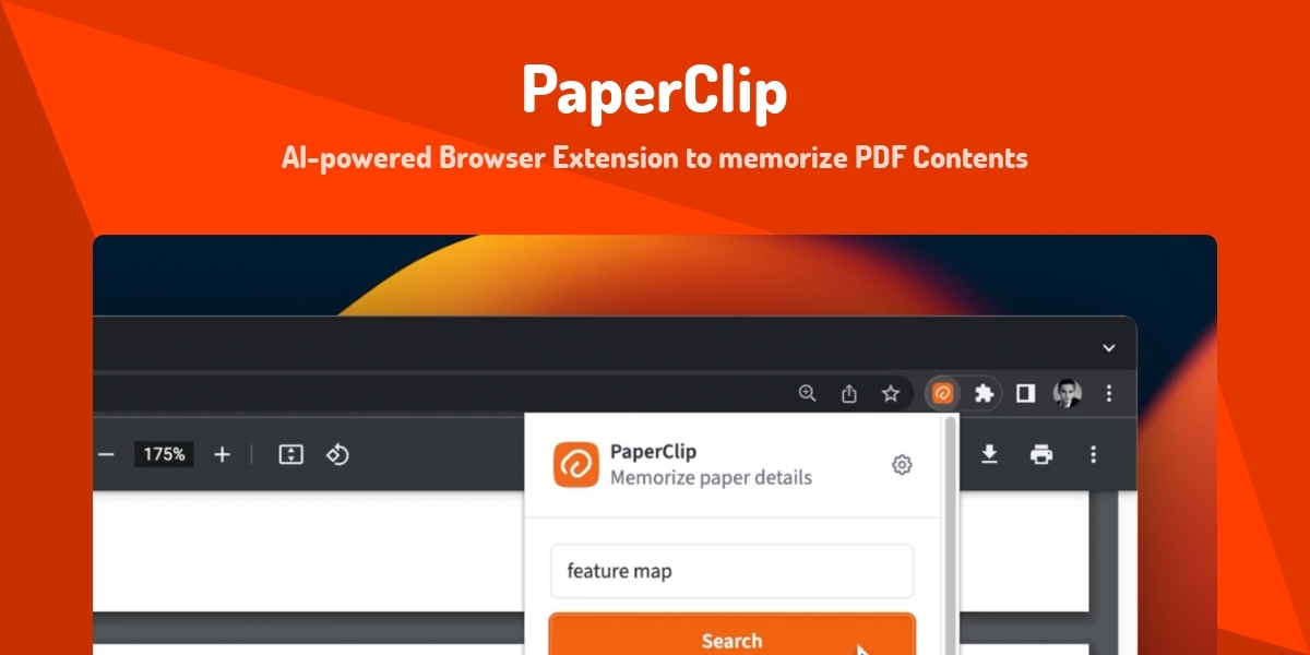PaperClip - AI-powered Browser Extension to memorize PDF Contents ...