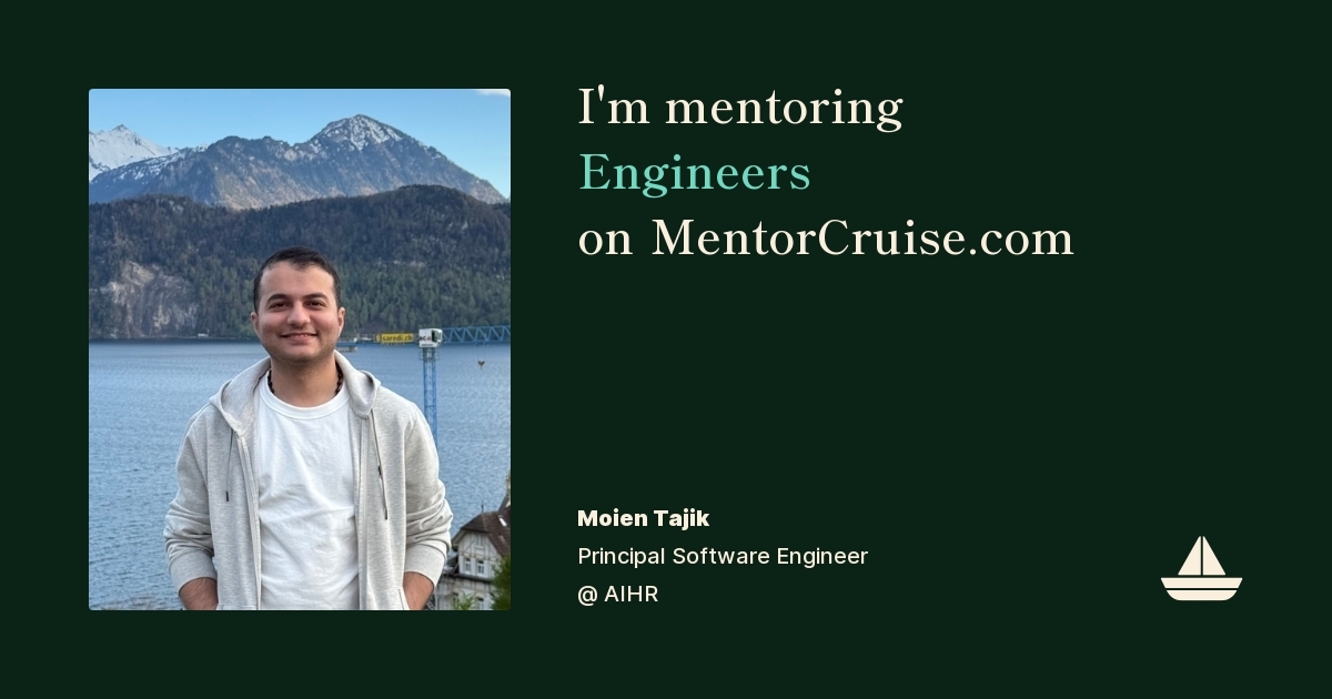 Moien Api Moien Tajik - .Net Mentor on MentorCruise