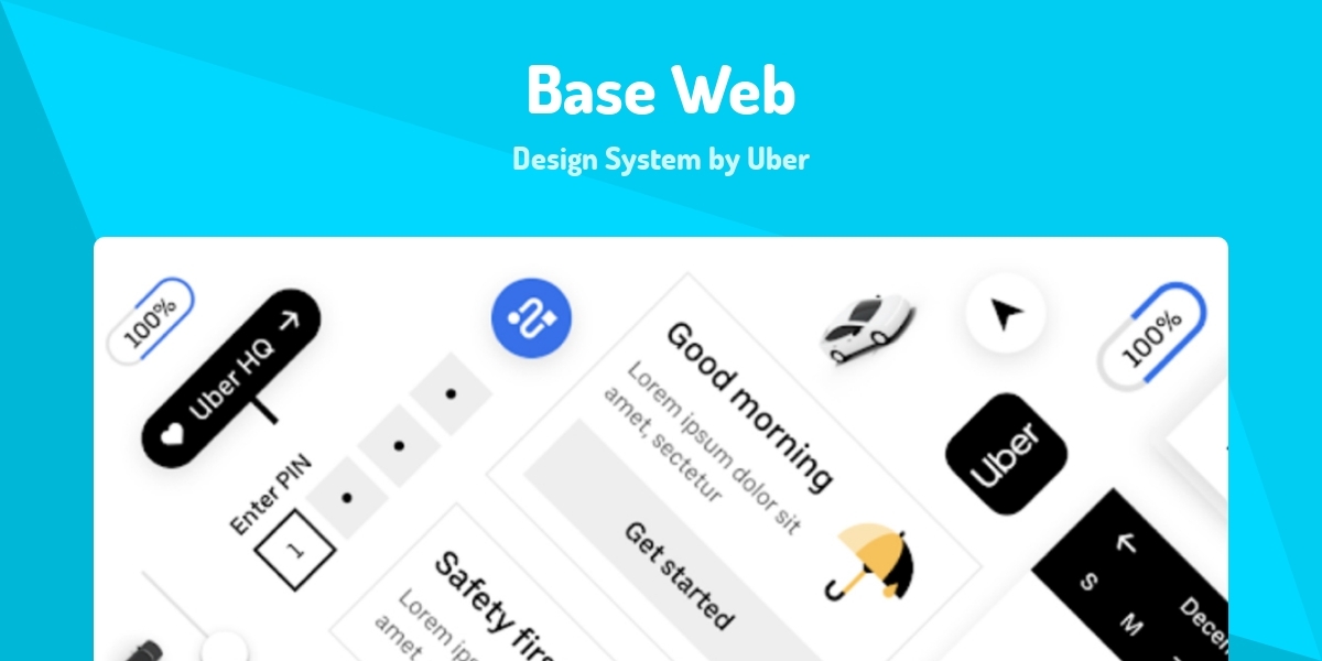 Base Web - Design System by Uber - Made with React.js