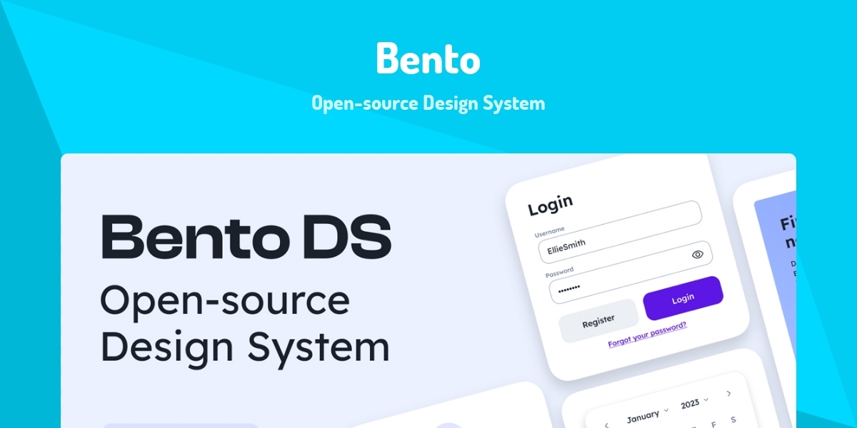 Api Bnto Bento - Open-source Design System - Made with React.js