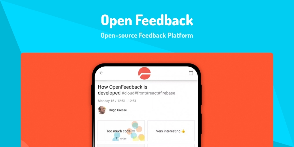 Open Feedback - Open-source Feedback Platform - Made with React.js