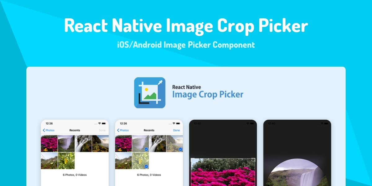 Random Picker Component React React Native Image Crop Picker - iOS/Android Image Picker Component ...