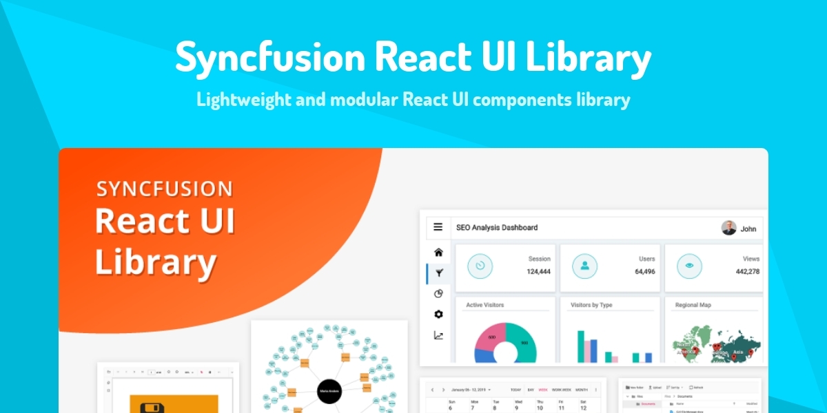 Syncfusion React UI Library - Lightweight and modular React UI ...