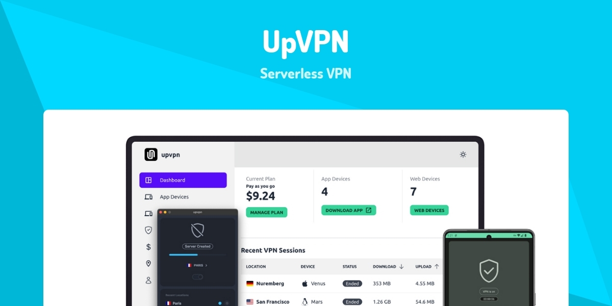 Up Vpn Download UpVPN - Serverless VPN - Made with React.js