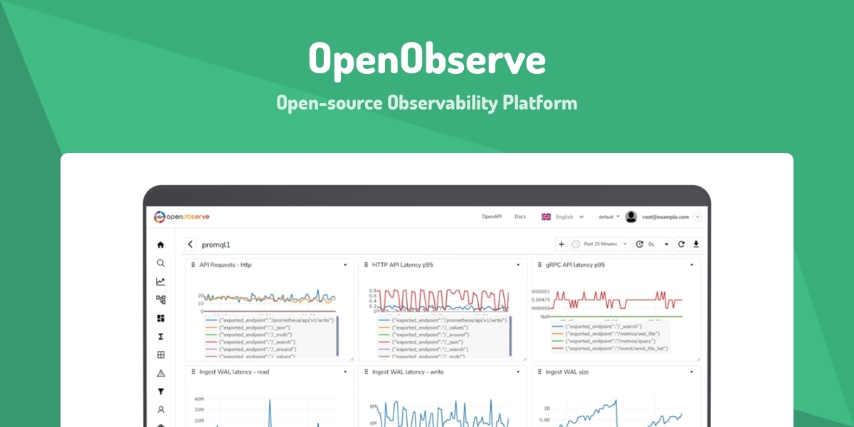 OpenObserve - Open-source Observability Platform - Made with Vue.js