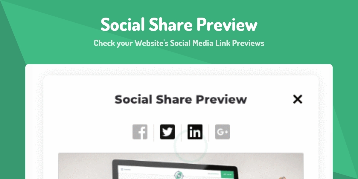 Social Share Preview - Check your Website's Social Media Link Previews ...