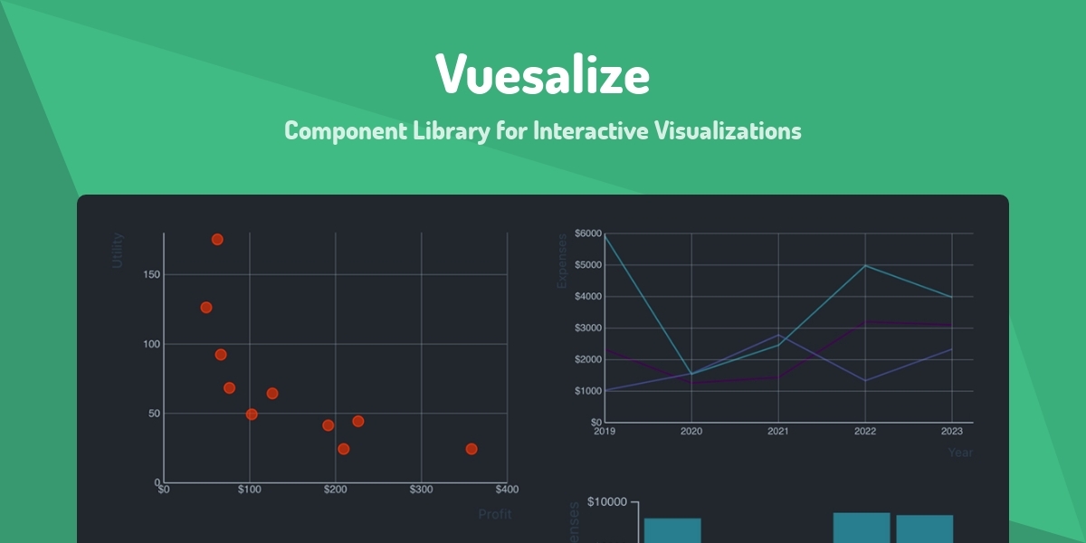 Vuesalize - Component Library for Interactive Visualizations - Made ...